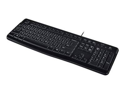 LOGI K120 Corded Keyboard Black (DE) Eingabe / Ausgabe Mäuse & Tastaturen