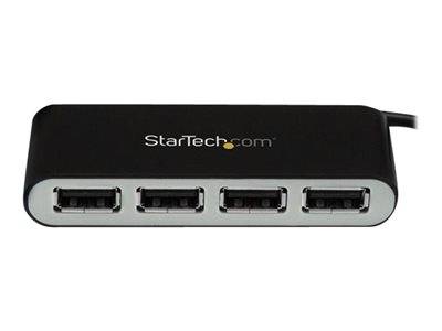 STARTECH 4-Port Portable USB 2.0 Hub Eingabe / Ausgabe Dockingstations und Hubs
