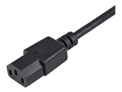 STARTECH 1m C14 to C13 Power Cord Peripheriegeräte & Zubehör Kabel & Adapter - Stromversorgung