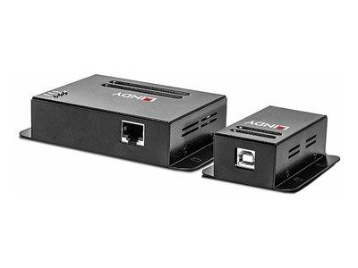LINDY USB 2.0 Cat.5 Extender 50m Peripheriegeräte & Zubehör Kabel & Adapter