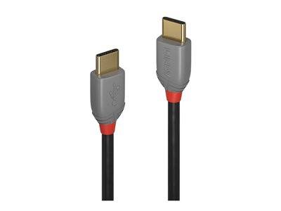 LINDY 1m USB 2.0 Typ C Kabel Anthra Peripheriegeräte & Zubehör & Adapter