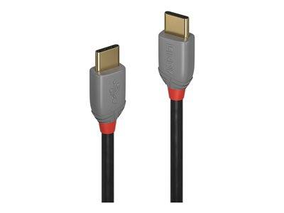 LINDY 3m USB 2.0 Typ C Kabel Anthra Peripheriegeräte & Zubehör & Adapter - USB & Thunderbolt