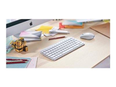 LOGI MX Keys Mini Mac PALE GREY (US) Peripheriegeräte & Zubehör Tastaturen Kabellos