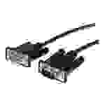 STARTECH 1m Black DB9 Serial Cable M/F Audio, Video, Display & TV Optionen & Zubehör Videoadapter &