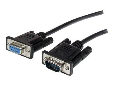 STARTECH 1m Black DB9 Serial Cable M/F Audio, Video, Display & TV Optionen & Zubehör Videoadapter &