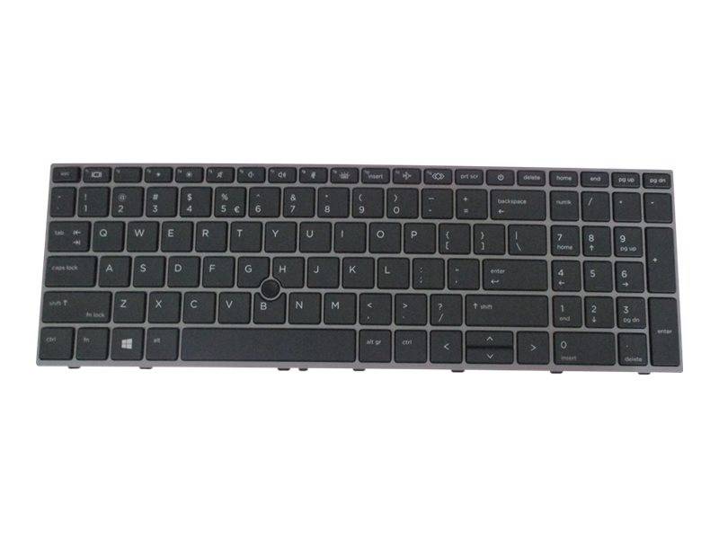 HP - Ersatztastatur Notebook - mit Zeigestock, ClickPad