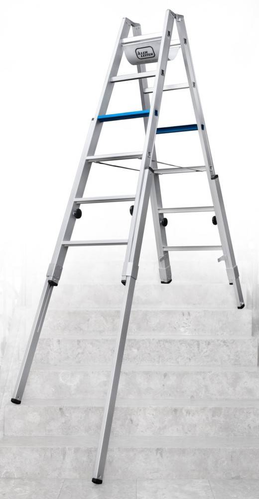 Geis&Knoblauch Treppenhausleiter Multilif 71406-7E