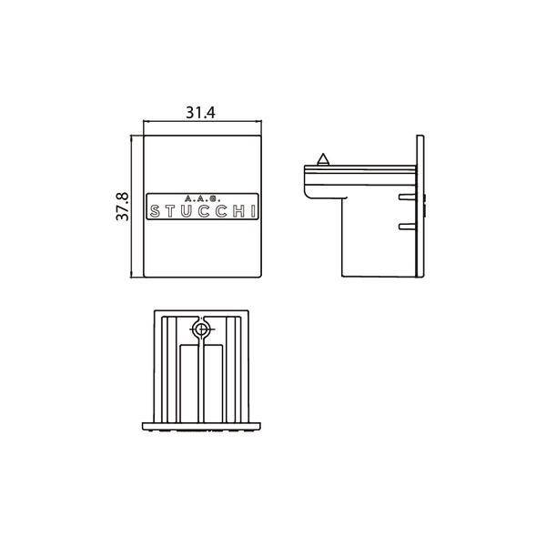 Brumberg Leuchten Endstück 87132070