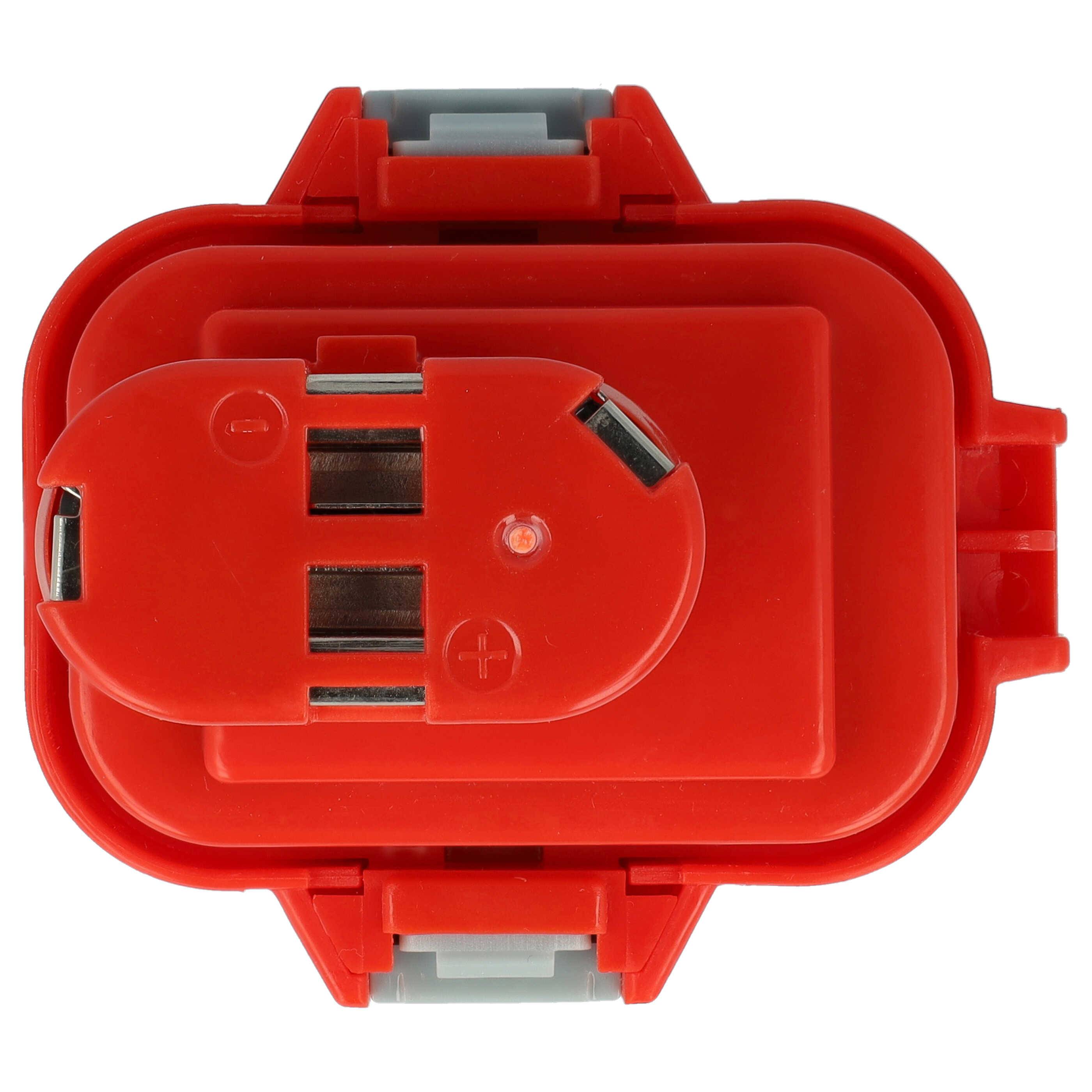 EXTENSILO 2x Akku kompatibel mit Makita 6706DWA, 6791D, 6791DW, 6792DW, 6793D, 6794D, 6796D Elektrowerkzeug (3300 mAh, NiMH, 9,6 V)