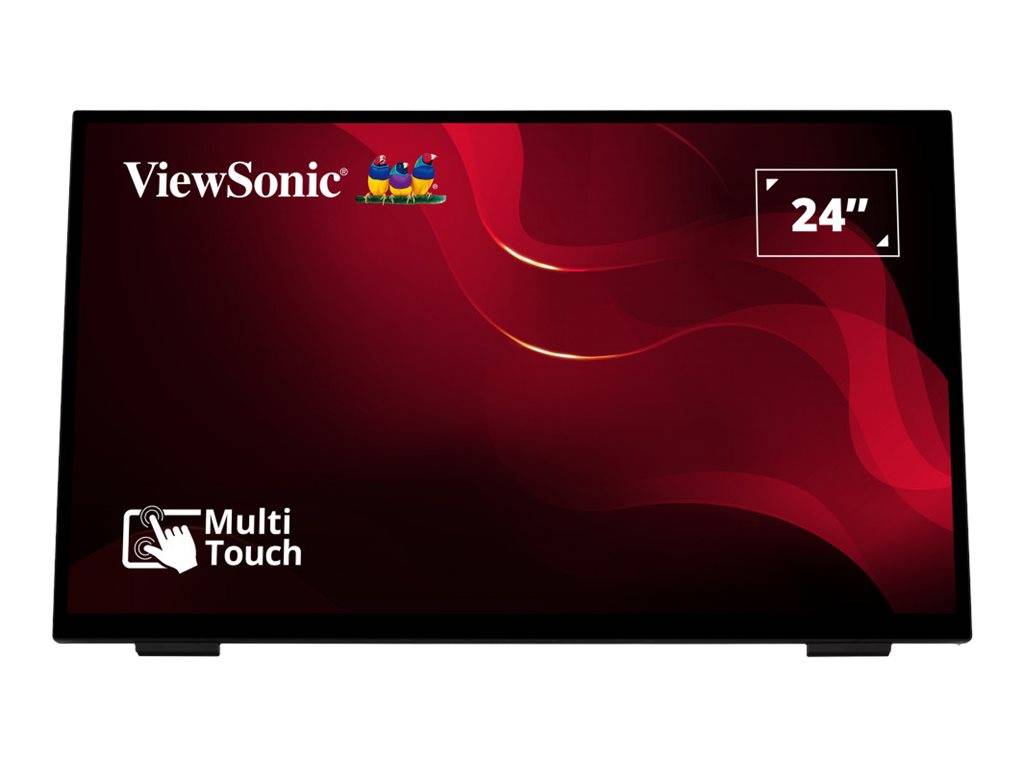 ViewSonic TD2465 - LED-Monitor - 61 cm (24) (23.8 sichtbar) - Touchscreen - 1920 x 1080 Full HD (1080p) @ 60 Hz - VA