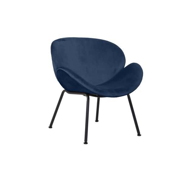 Besuchersessel SMILE FTSML.01.06 schwarz/blau