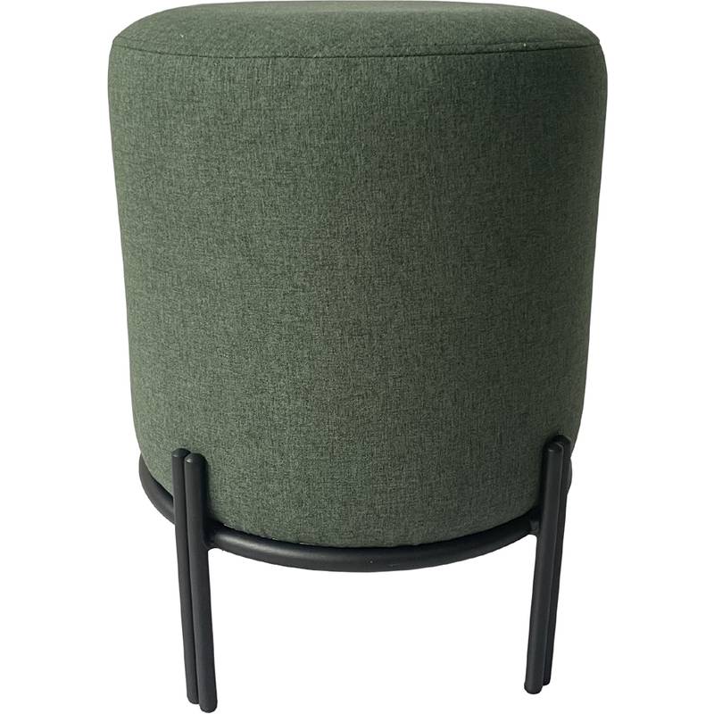 PAPERFLOW Hocker NEST, rund, Stoffbezug: grün