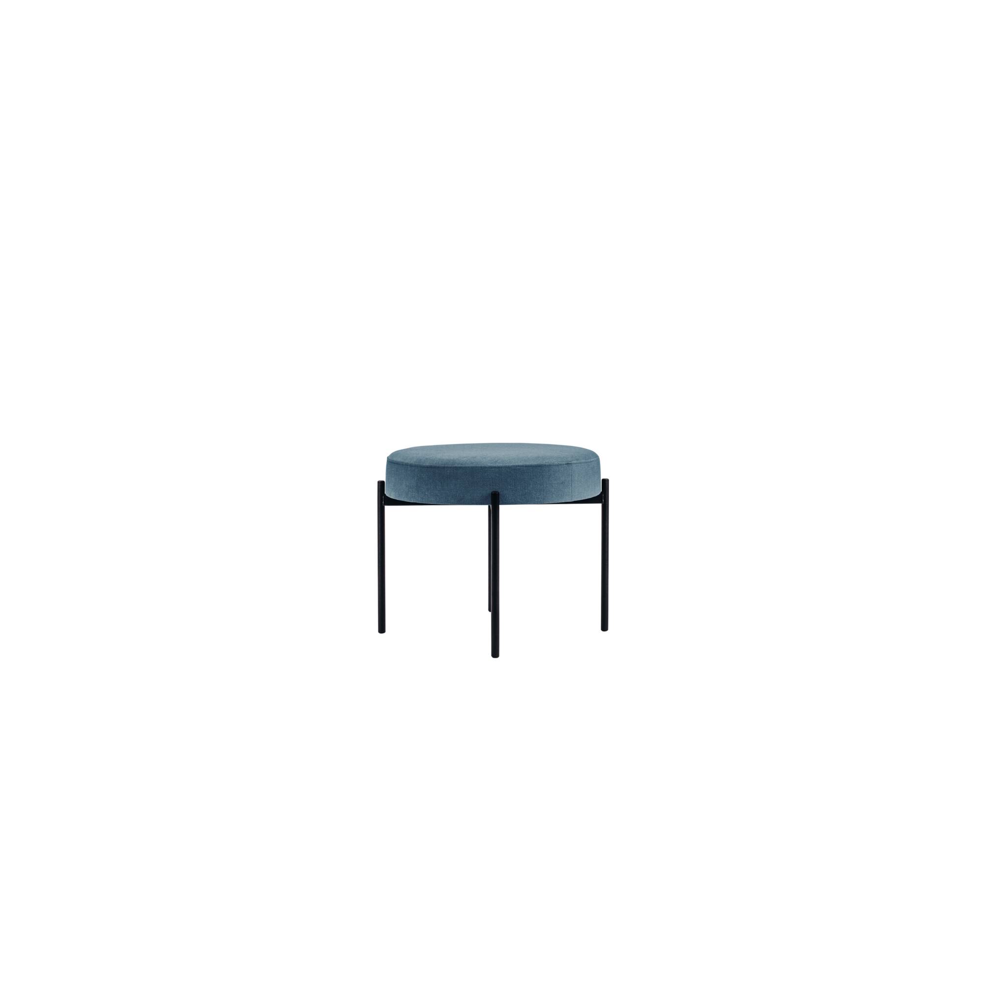 Paperflow Hocker GAIA GBRT.01.06 rund Stoff sw/bl