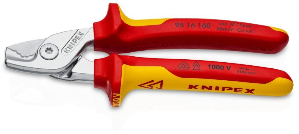 Knipex-Werk StepCut Kabelschere 95 16 160 SB