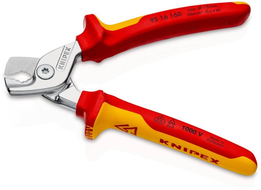 Knipex-Werk StepCut Kabelschere 95 16 160 SB