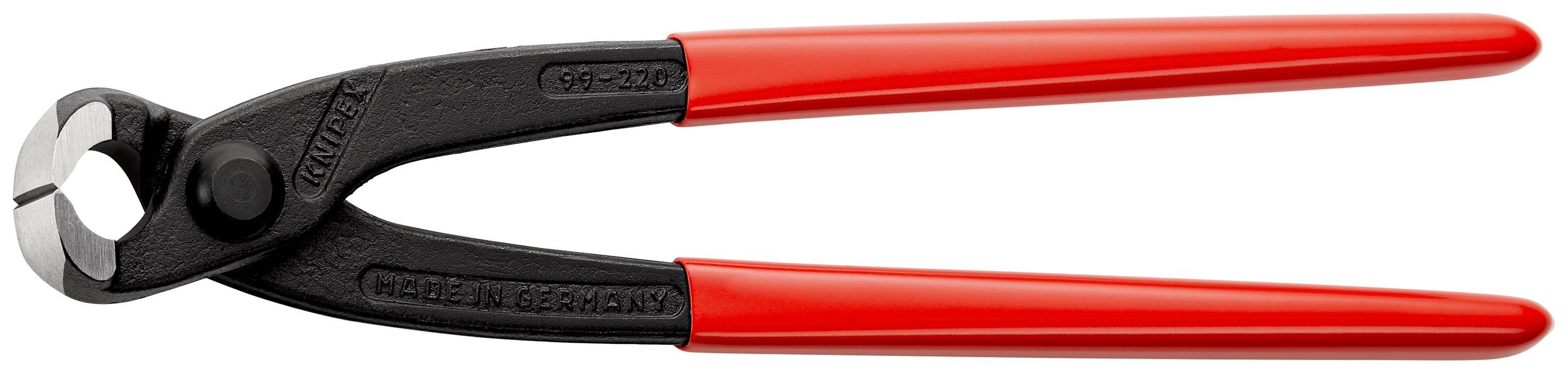 KNIPEX 99 01 220 SB Monierzange (Rabitz- oder Flechterzange) mit Kunststoff überzogen