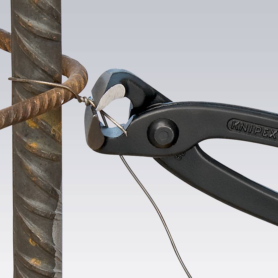 KNIPEX 99 01 220 SB Monierzange (Rabitz- oder Flechterzange) mit Kunststoff überzogen