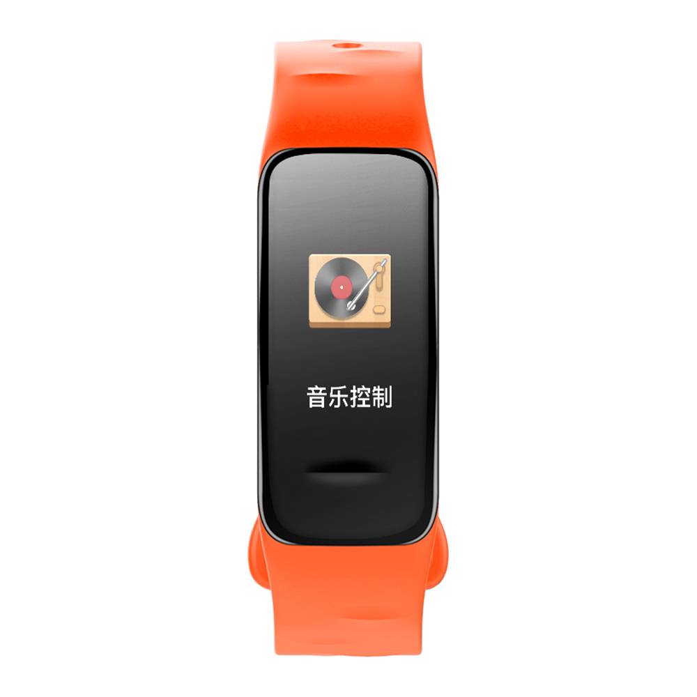 Atlanta Fitness Tracker, orange, mit Farbdisplay