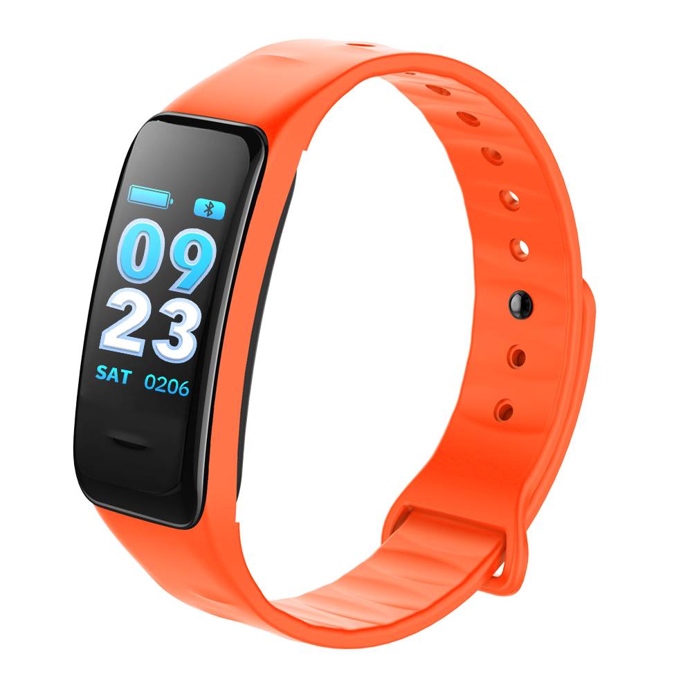 Atlanta Fitness Tracker, orange, mit Farbdisplay
