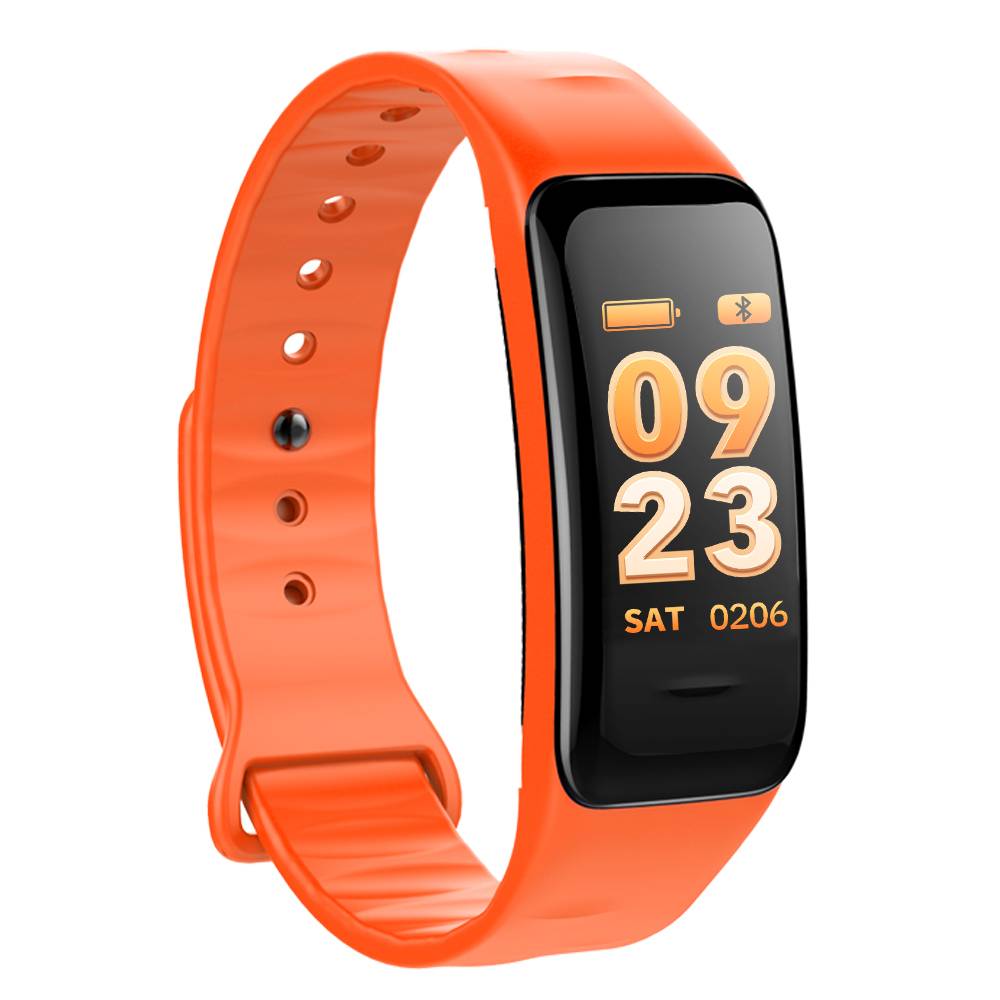 Atlanta Fitness Tracker, orange, mit Farbdisplay