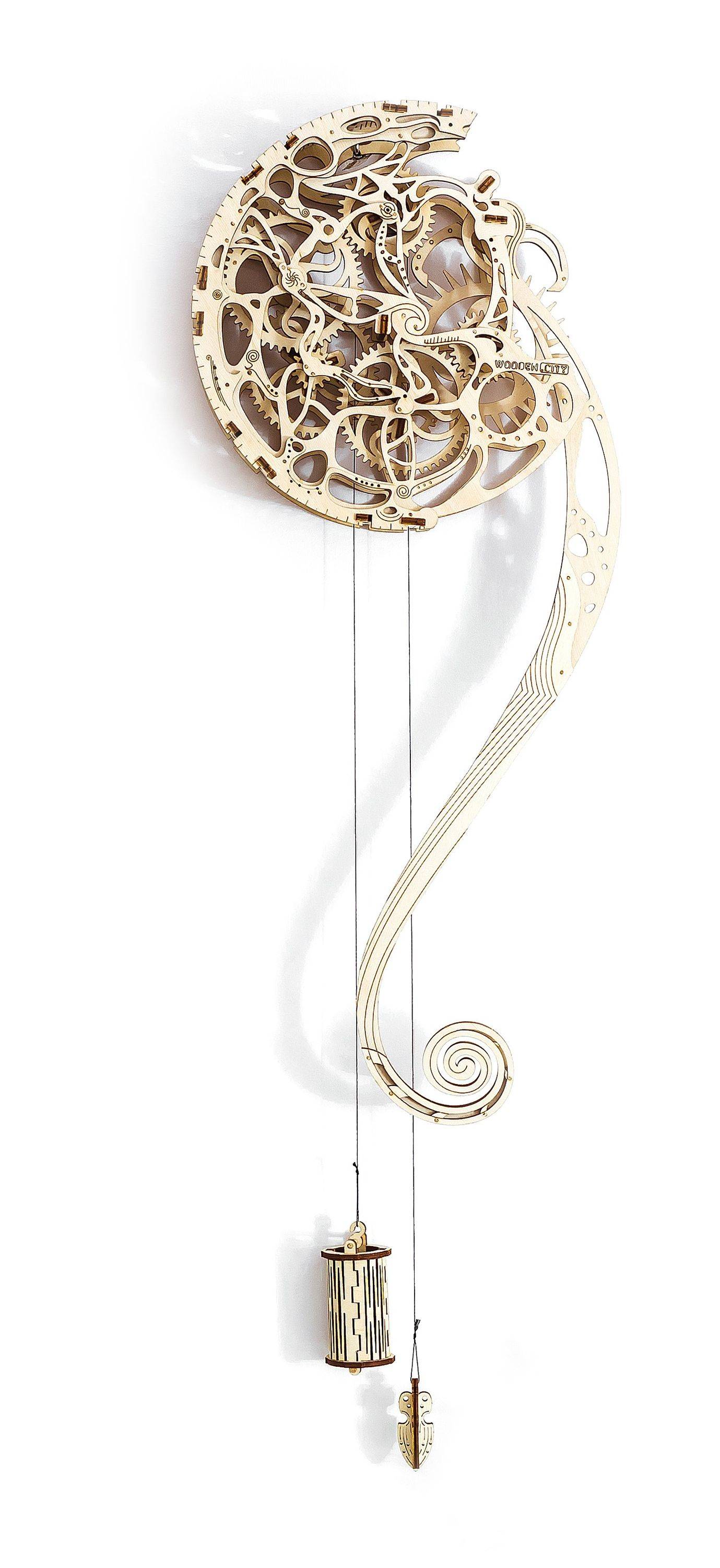 Wooden City Holzfunktionsbausatz Uhr