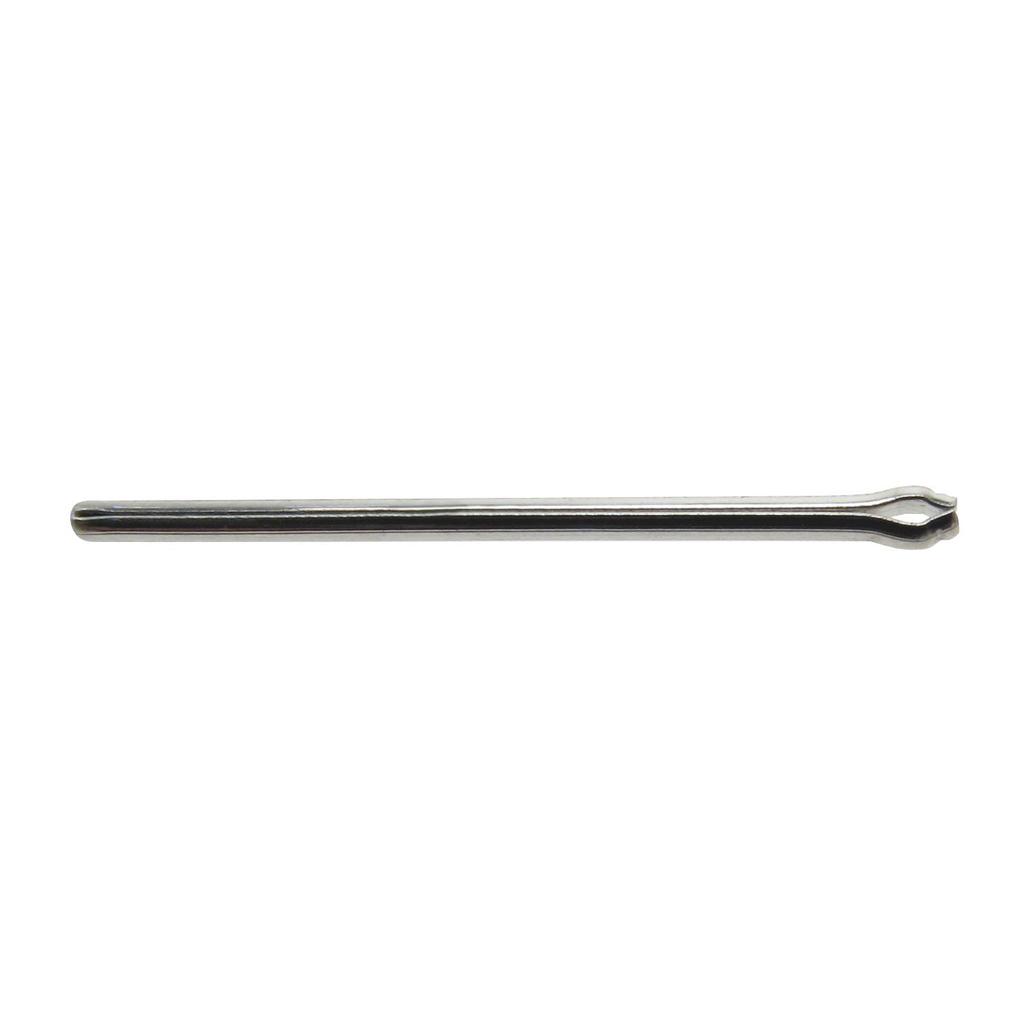 SELVA Bandsplinte Sortiment Edelstahl Länge 10,00-20,00mm Ø 0,80-1,00mm gespalten, Inhalt 500 Stk.