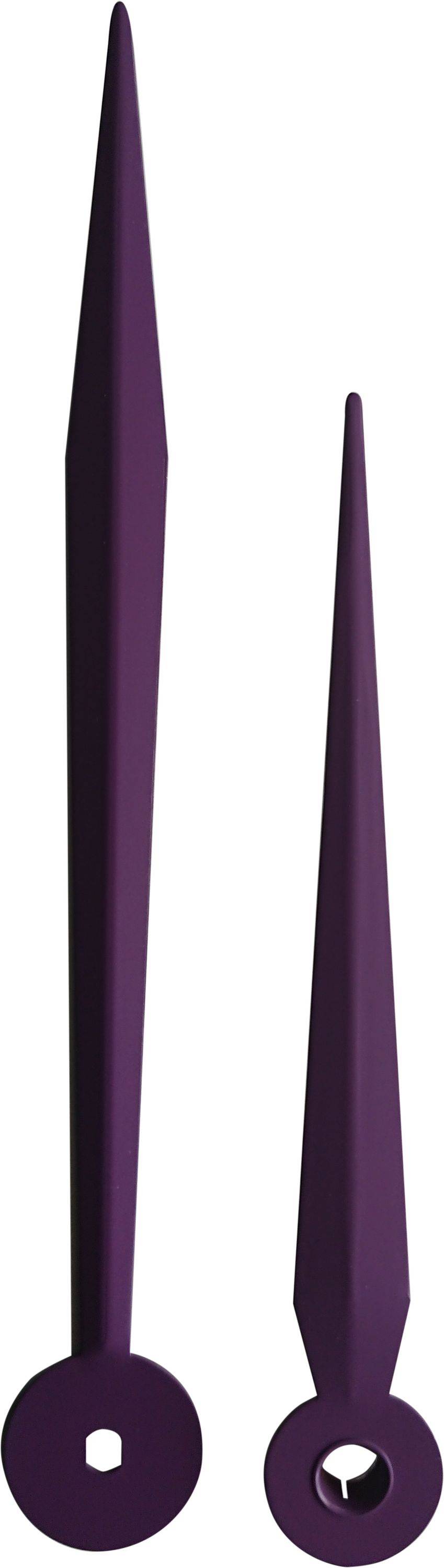 SELVA Euronormzeiger lila Aluminium 123/94mm