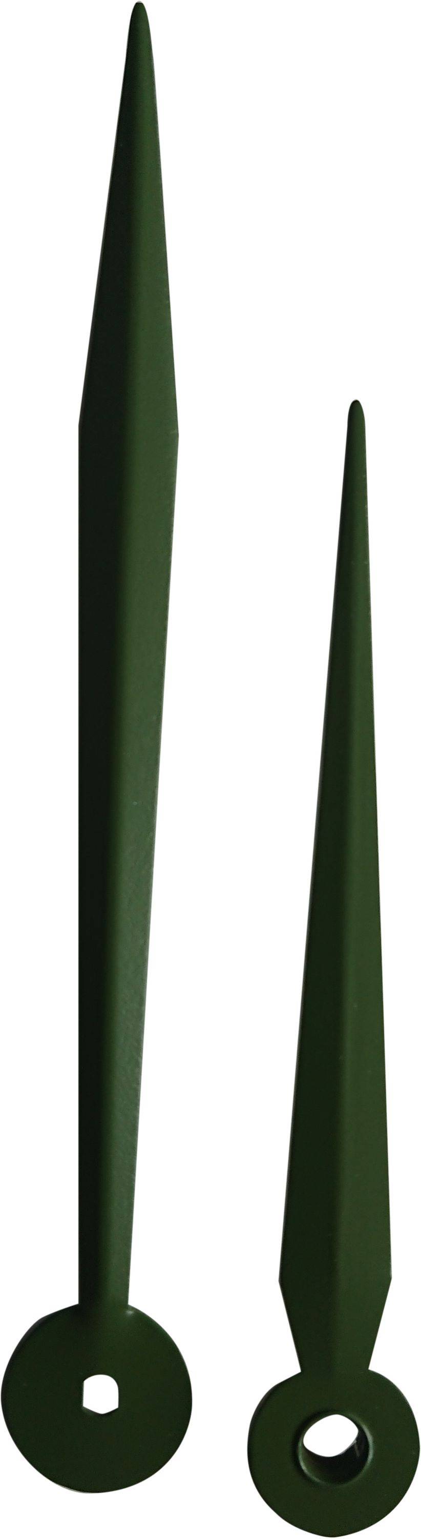 SELVA Euronormzeiger grün Aluminium 123/94mm