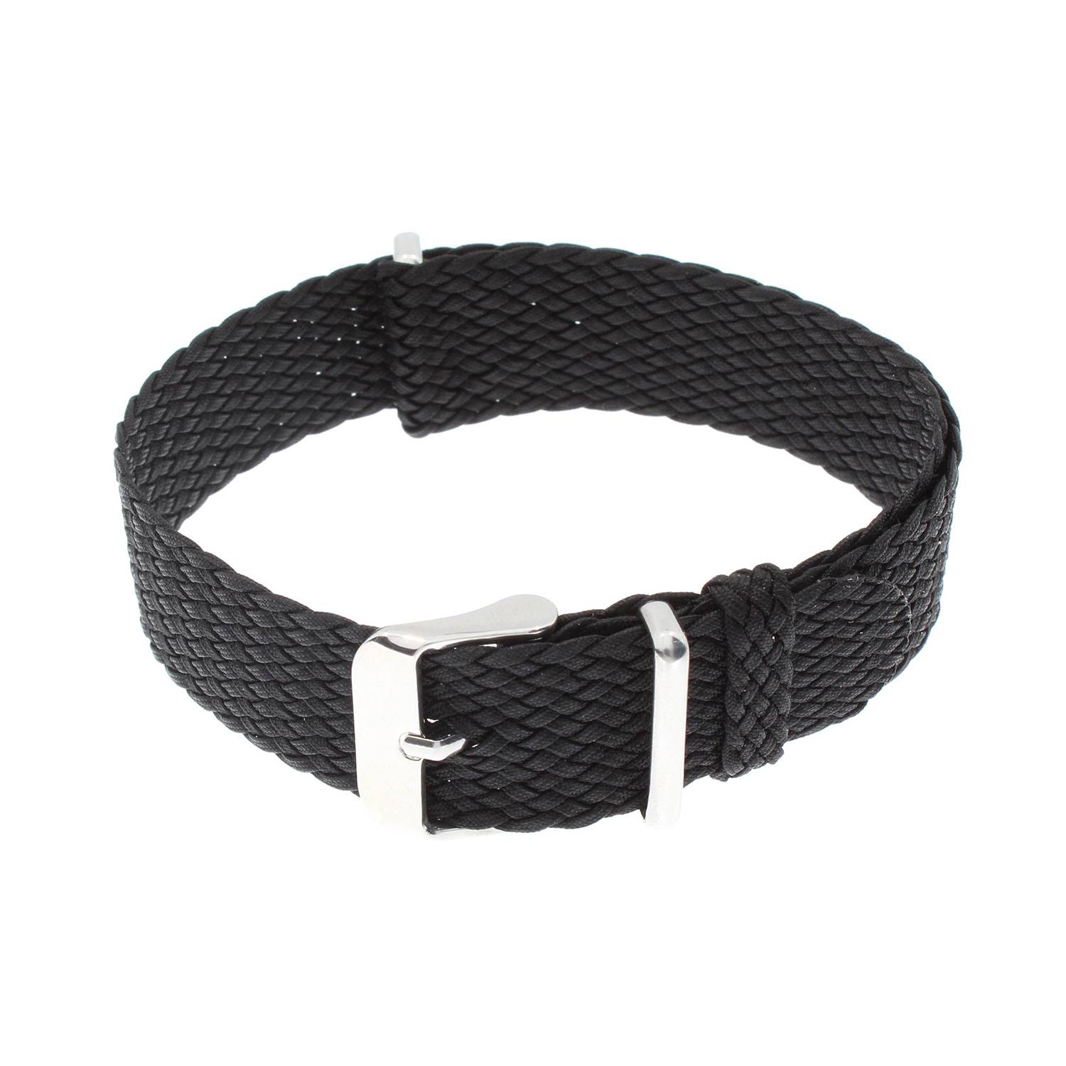 SELVA Nato Perlonband schwarz 18mm