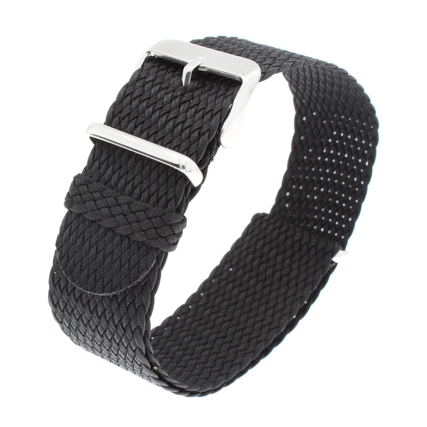 SELVA Nato Perlonband schwarz 22mm