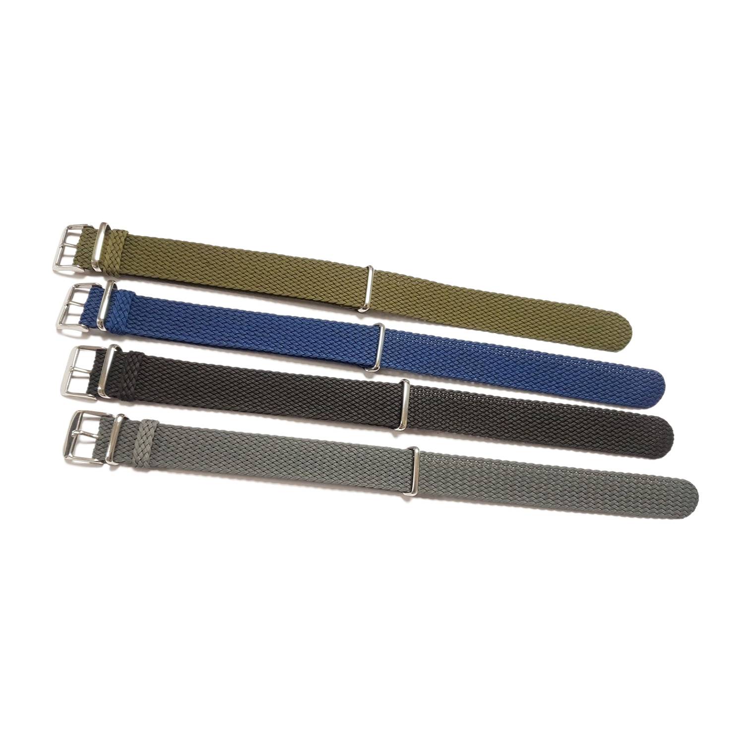 SELVA Nato Perlonband schwarz 22mm