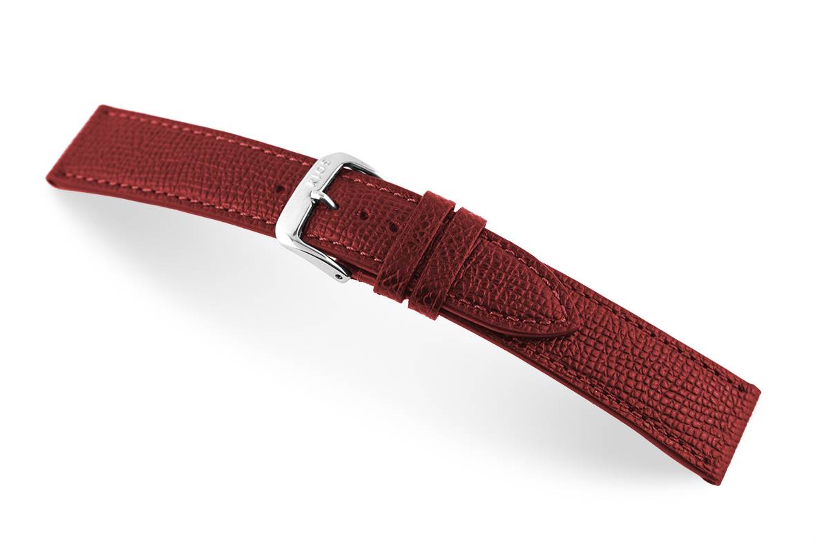 Happel Lederband Pasadena 20 mm bordeaux