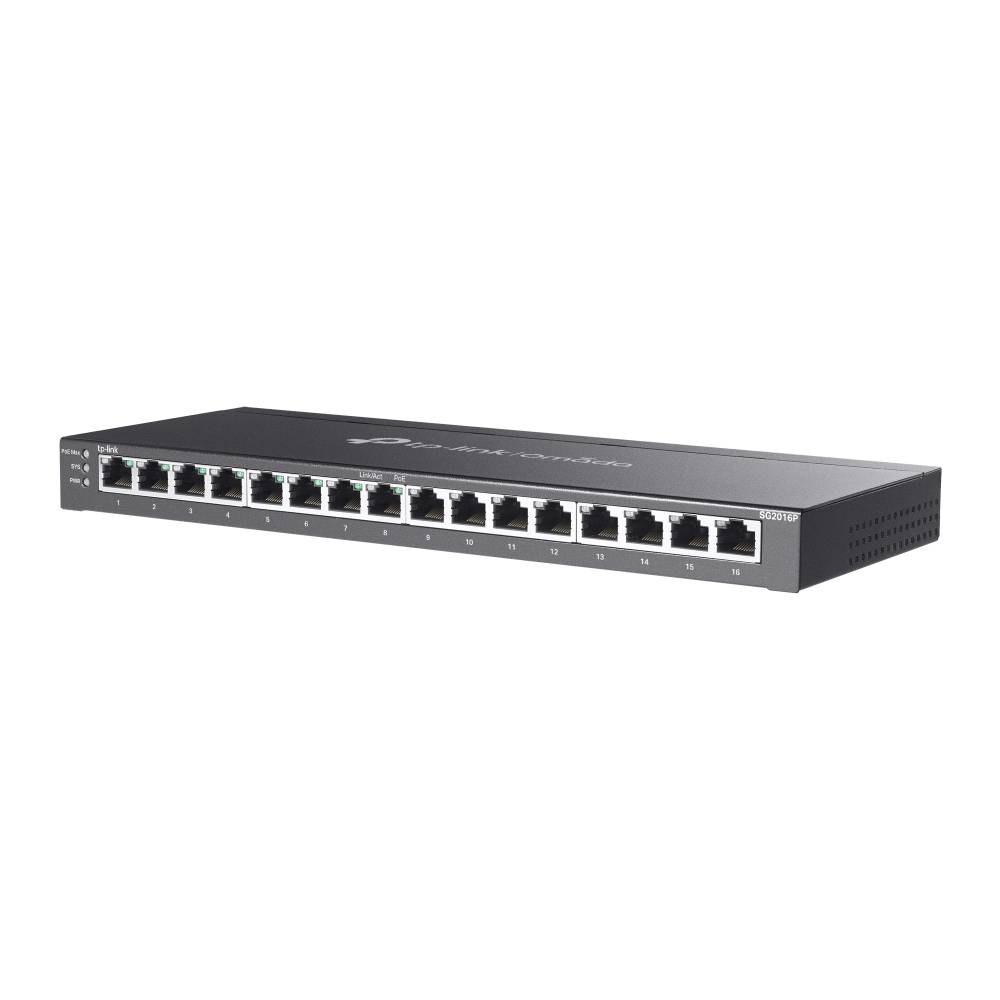TP-LINK JETSTREAM 16-PORT GIGABIT SMART - Switch - 1 Gbps