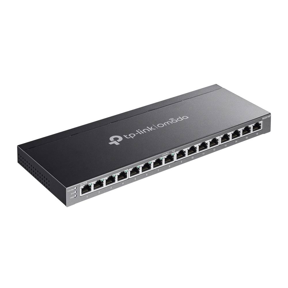 TP-LINK JETSTREAM 16-PORT GIGABIT SMART - Switch - 1 Gbps