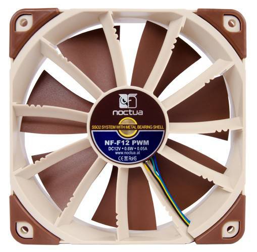 Noctua NF-F12 PWM - Gehäuselüfter - 120 mm