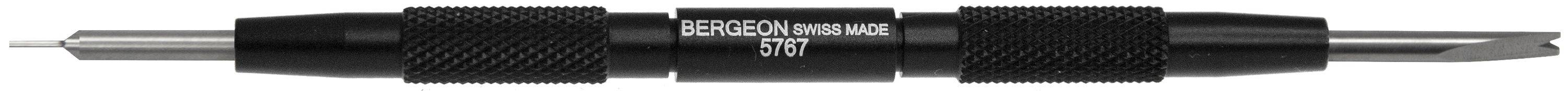 Bergeon 5767-F Federstegwerkzeug, Schwarz, Edelstahl, Werkzeug für Uhrmacher