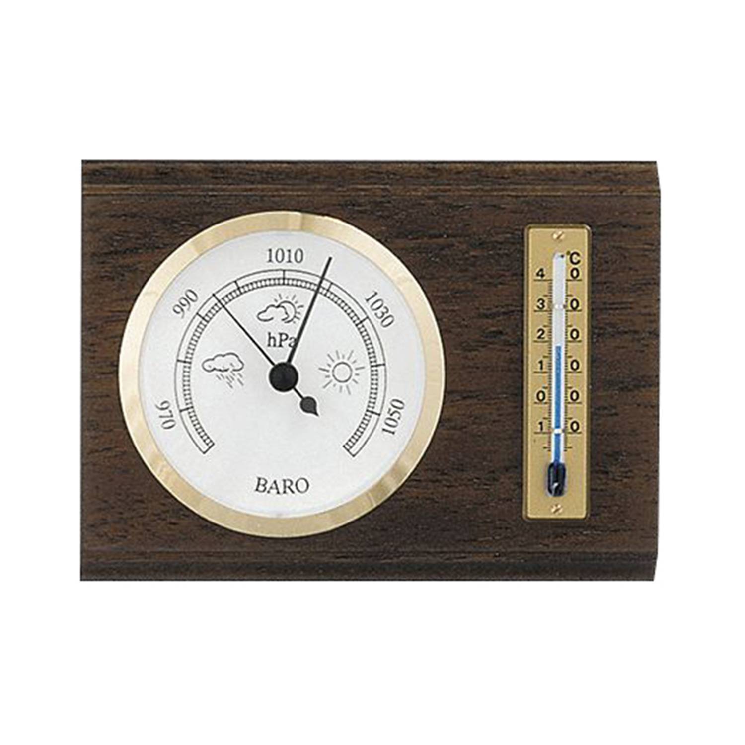 SELVA Barometer, mechanisch, analog, 155 x 115 mm, rechteckig