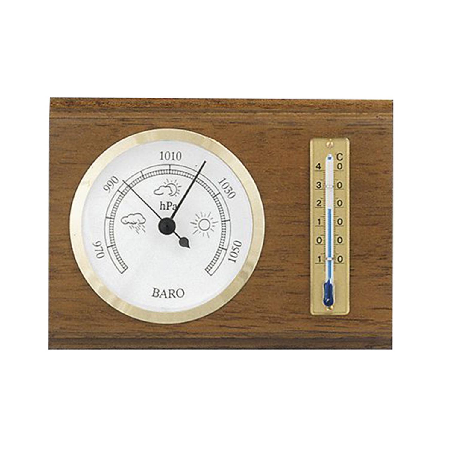 SELVA Barometer, mechanisch, analog, 155 x 115 mm, rechteckig