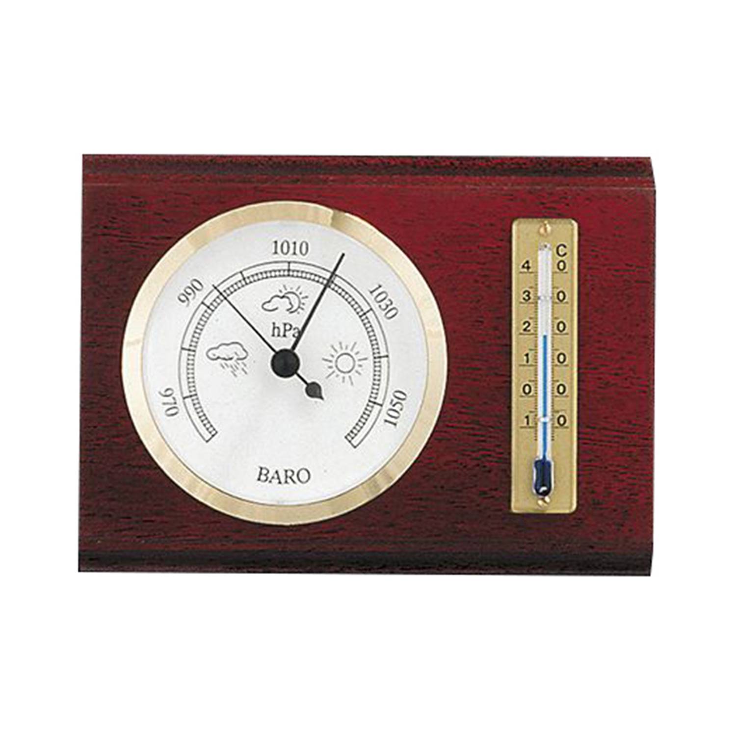 SELVA Barometer, mechanisch, analog, 155 x 115 mm, rechteckig