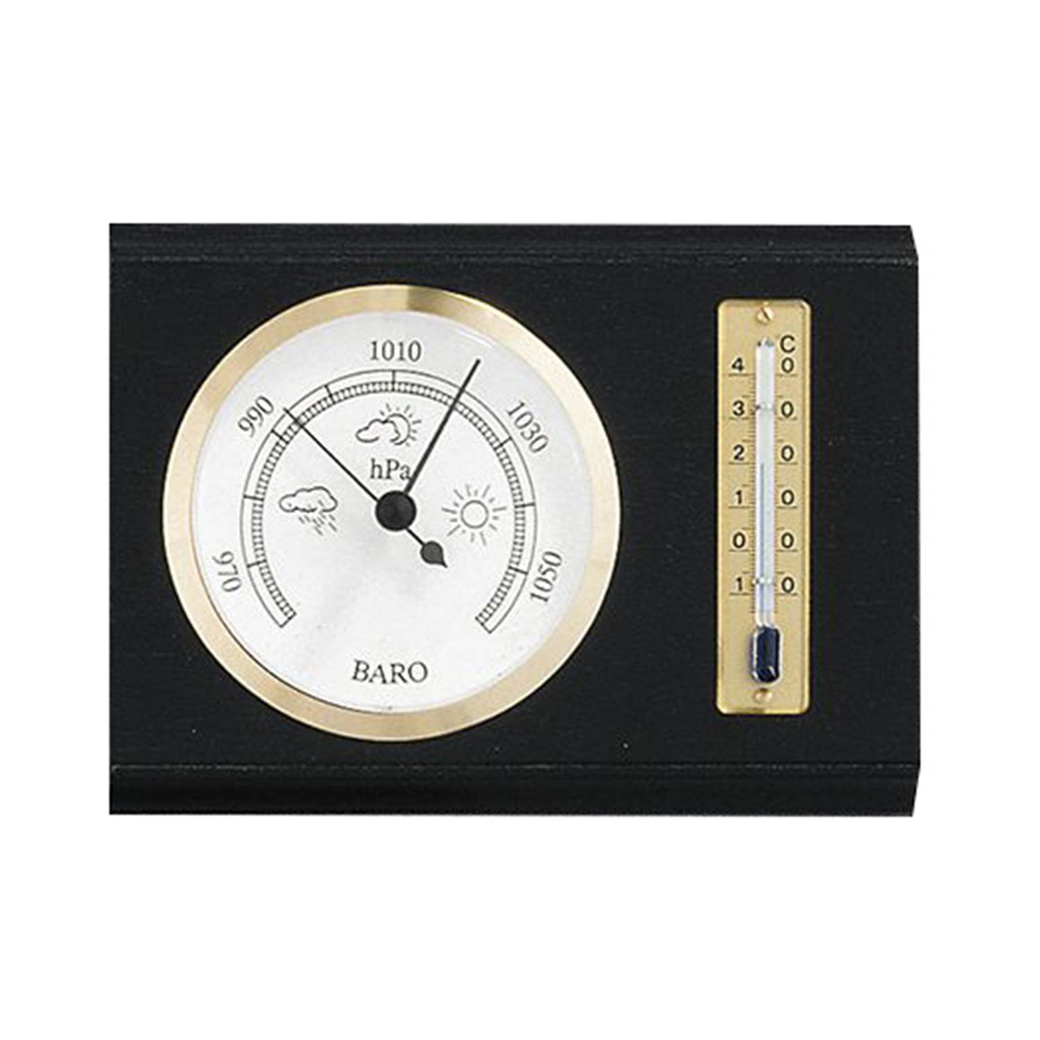 SELVA Barometer, mechanisch, analog, 155 x 115 mm, rechteckig