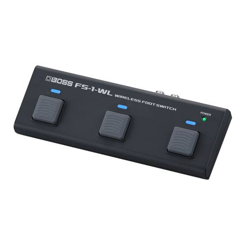 ROLAND FS-1-WL - BOSS Wireless Fußschalter mit anpassbarem Bluetooth-Foot-Controller - schwarz