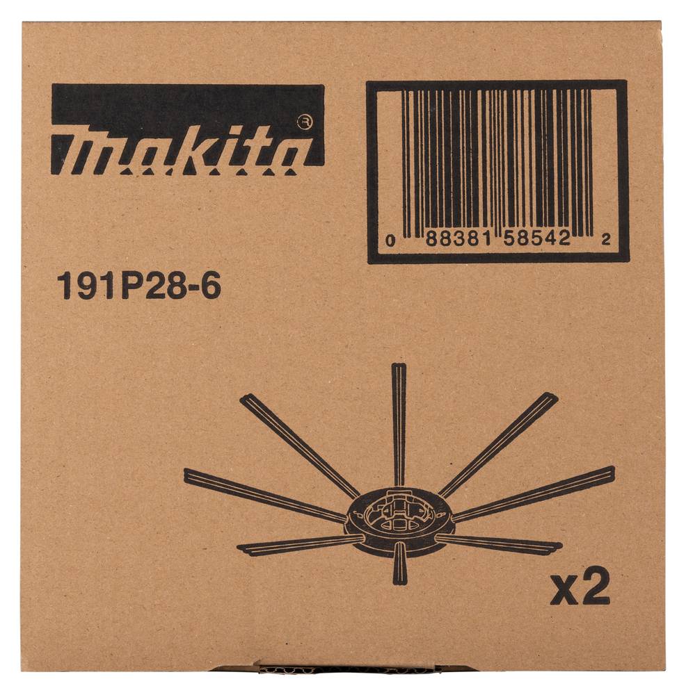 Makita Seitenbürsten 2 Stk. für Staubsaugerroboter DRC300
