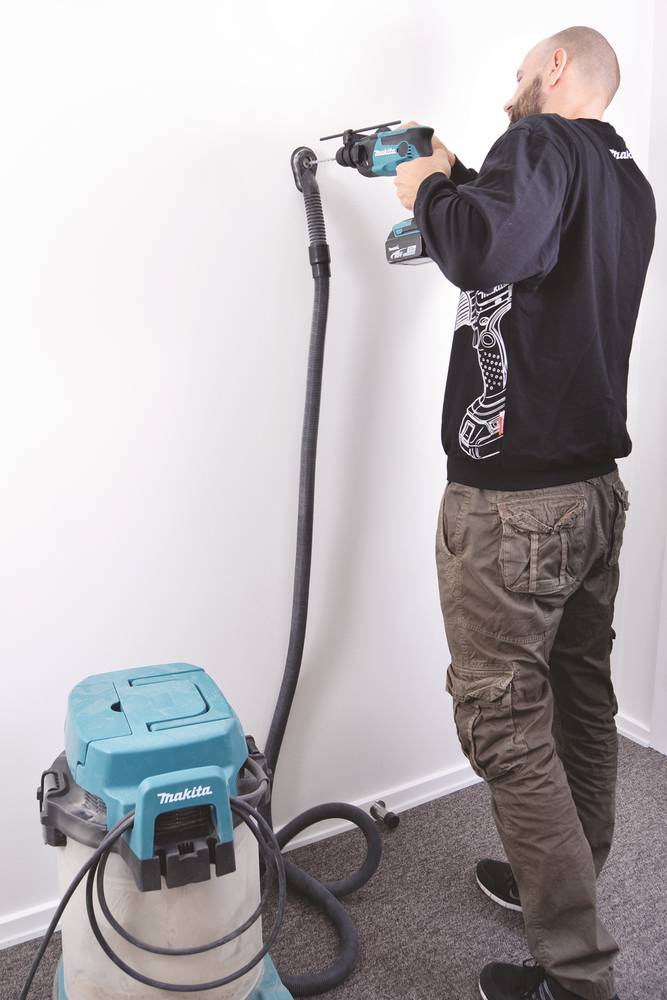 Makita Universal Wandabsaugset Für Bohrer bis 24 mm Durchmesser geeignet
