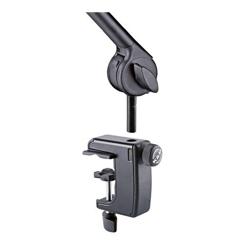 KOENIG & MEYER 23865-300-55 - Mikrofonarm (3/8" & 5/8" Gewindeanschluss | Länge 460 - 960 mm | Tragfähigkeit 1,5 kg) -