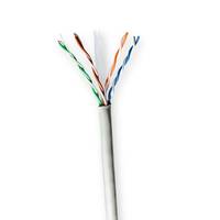 Nedis CCBG8520GY100S - 100 m - Cat6 - U/UTP (UTP)Solid - U/UTP - CCA - 100 m -