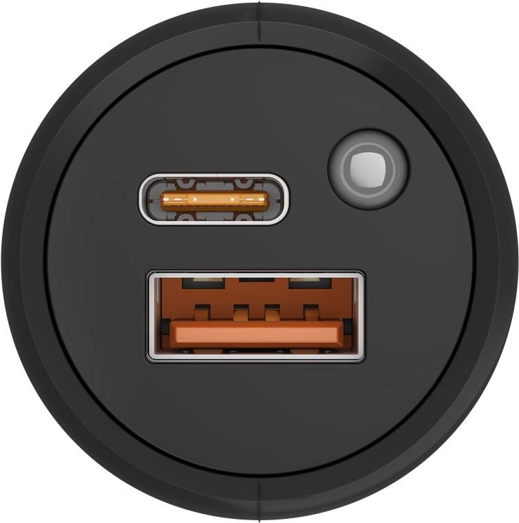 Bike-Powerbank mit 5000mAh, mobile Powerbank ideal zur Montage am Rahmen, mit USB-A und USB-C-Anschluss