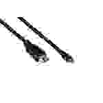 Anschlusskabel HDMI 2.0b, Stecker (Typ A) an Mirco Stecker (Typ D), 4K / UHD @60Hz,schwarz, 1,5m, Good Connections®