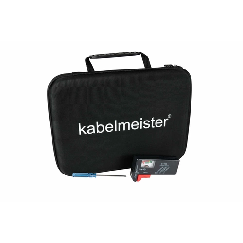 kabelmeister® Batterie Case - Praktische Aufbewahrungstasche für Batterien und Akkus, inkl. Tester kabelmeister® Batterie Case - Praktische Aufbewahrungstasche für Batterien und Akkus, inkl. Tester