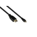 HDMI 2.0b Kabel, Stecker (Typ A) an Mirco Stecker (Typ D), 4K / UHD @60Hz, 18 Gbit/s, schwarz, 1,5m HDMI 2.0b Kabel, Stecker (Typ A) an Mirco Stecker (Typ D), 4K / UHD @60Hz, 18 Gbit/s, schwarz, 1,5m