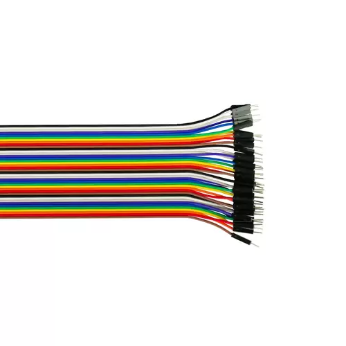kabelmeister® Jumper Wire 40-Pin trennbare Adern für Arduino, Raspberry Pi etc., Stecker an Stecker, AWG28, 20cm kabelmeister® Jumper Wire 40-Pin trennbare Adern für Arduino, Raspberry Pi etc., Stecker an Stecker, AWG28, 20cm